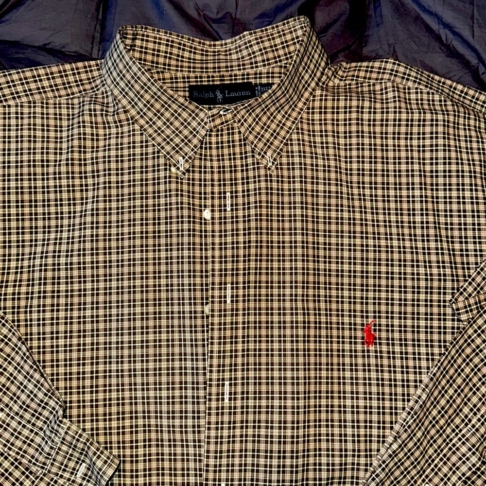 Big and Tall Ralph Lauren Polo - Classic Button Down Shirt